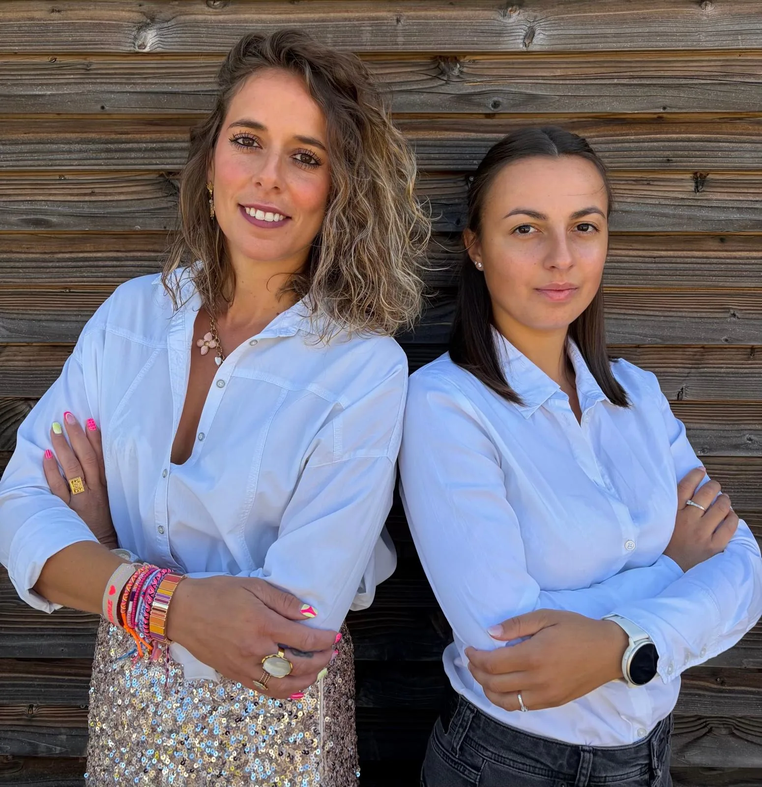 Celia AUGER, à gauche, et Camille VILABOA, à droite, fondatrices de Como en casa